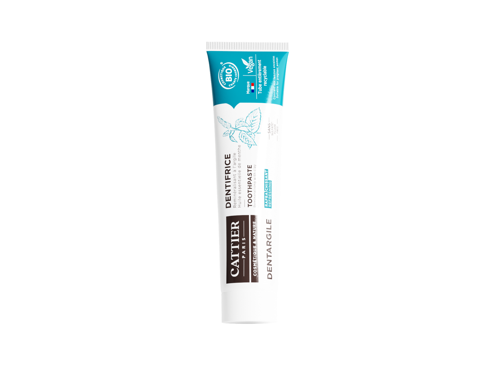 Dentargile Menthe - Rafraîchissant