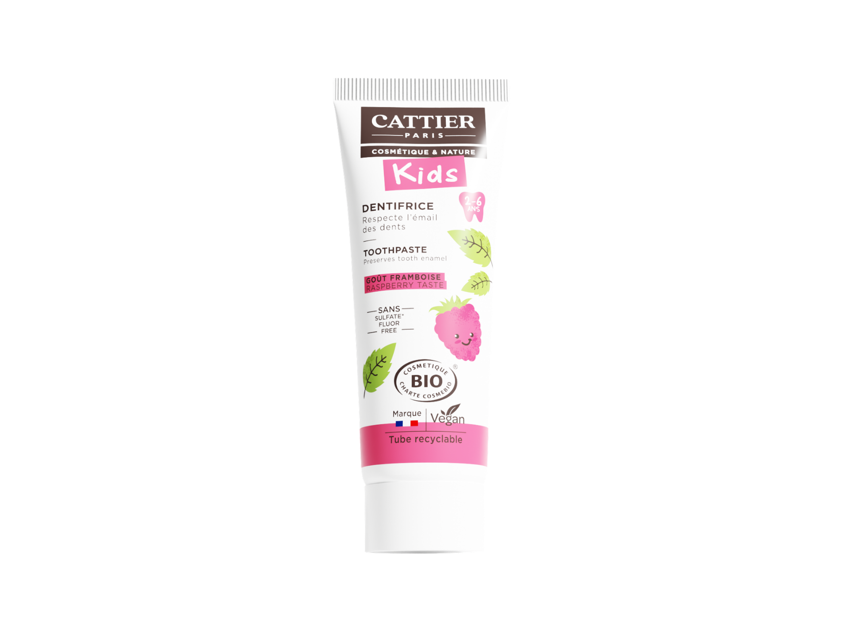 Dentifrice 2-6 ans - Framboise