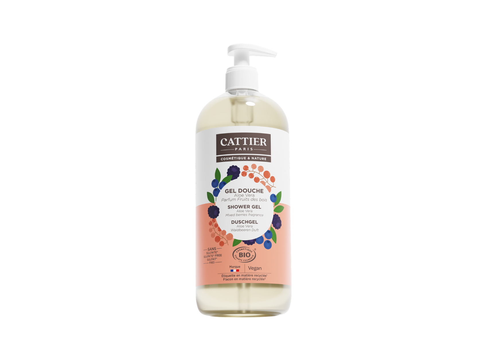 Gel douche sans sulfate - Fruits des bois