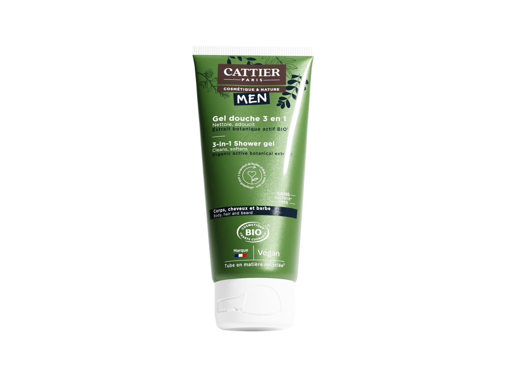 Gel douche 3 en 1 - Homme