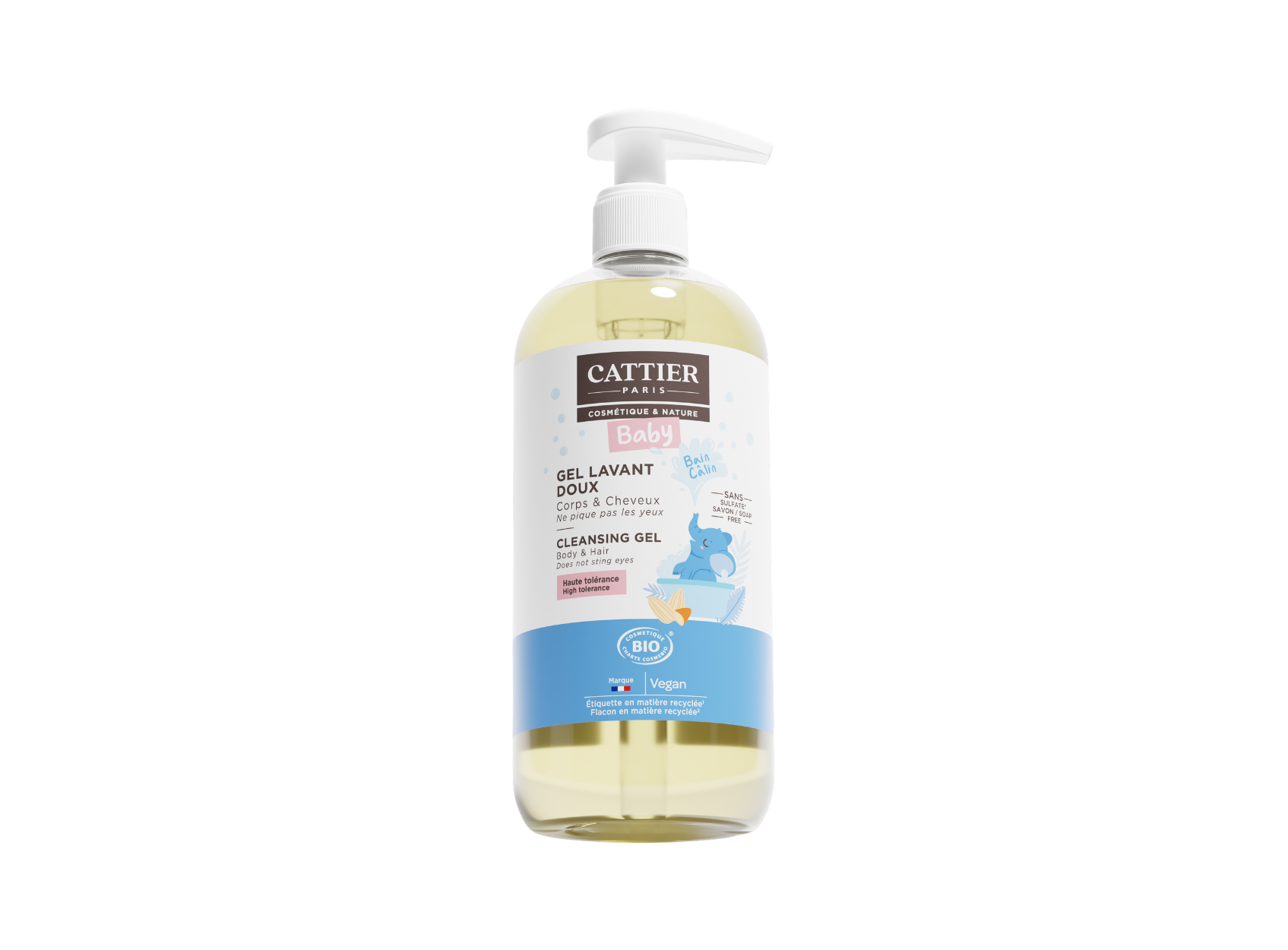 Gel lavant doux bébé
