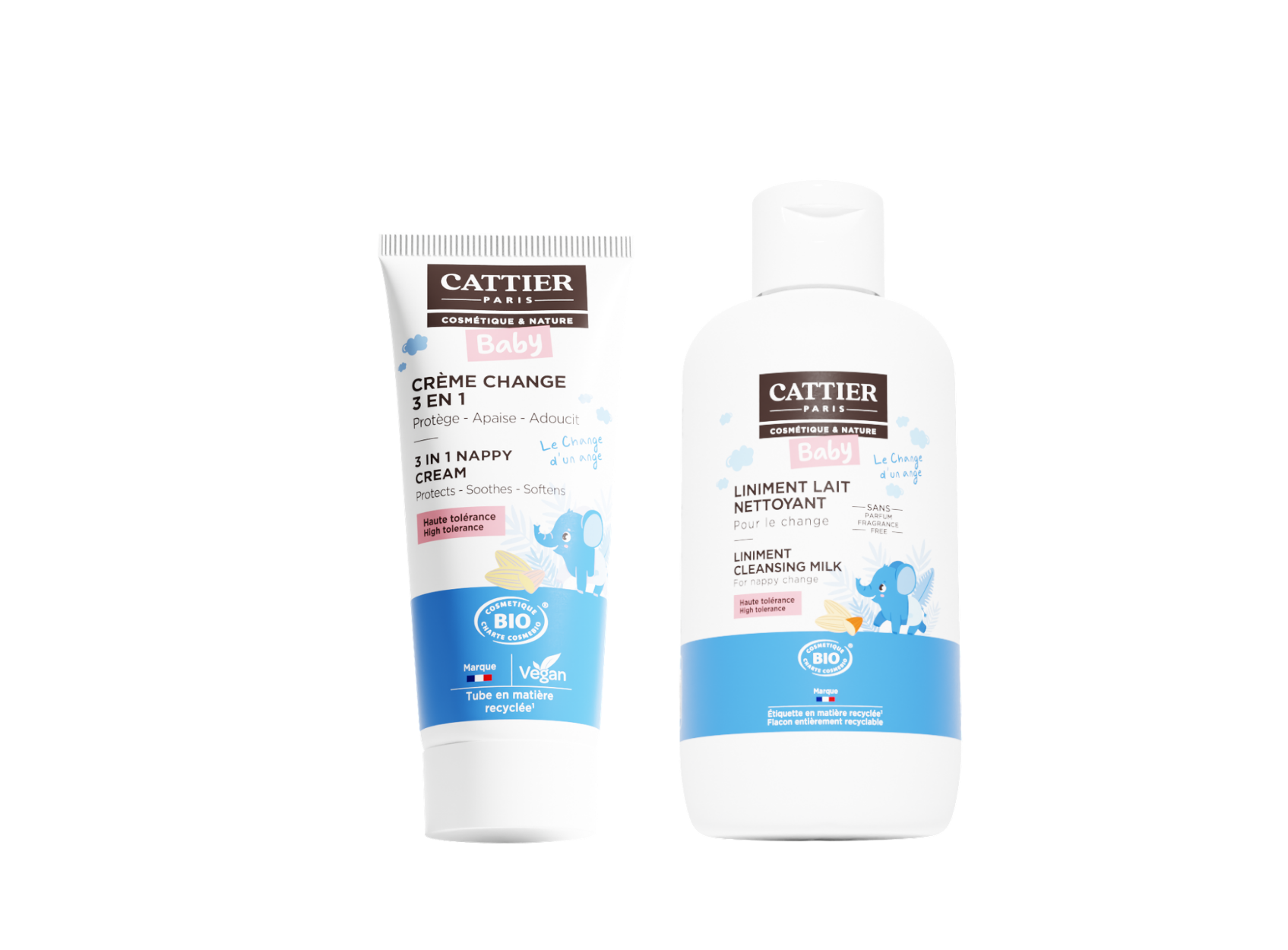 Duo Change bébé - Liniment & Crème