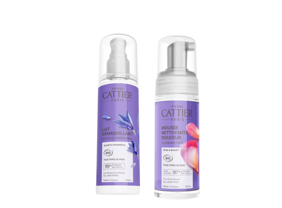 Visuel Routine double nettoyage confort Cattier