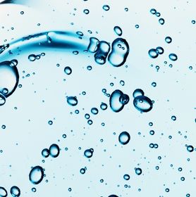Visuel texture liquide bleue